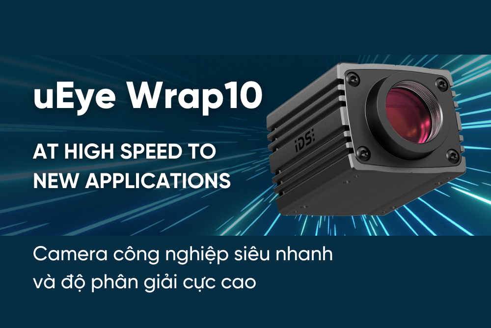uEye Warp10 - Camera Công Nghiệp 10GigE Cực Nhanh Với Độ Phân Giải Cực Cao